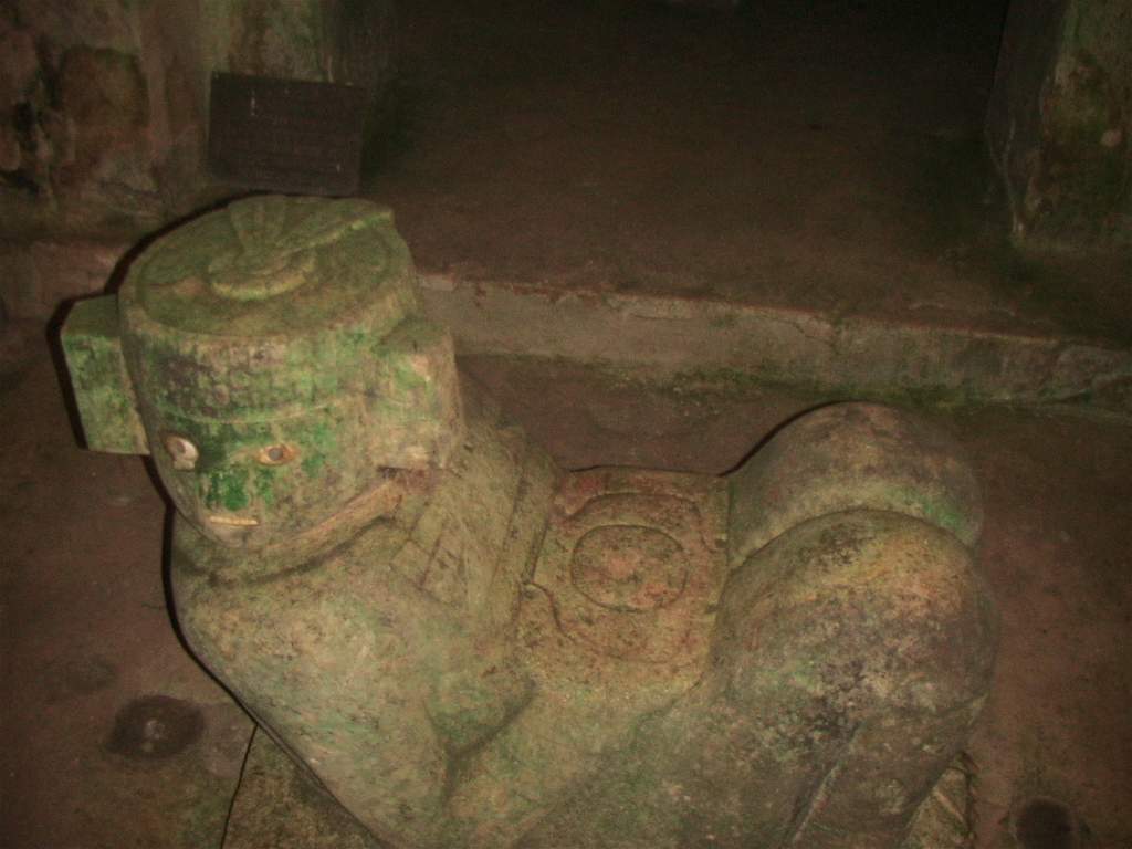 En el interior de Chichén Itzá